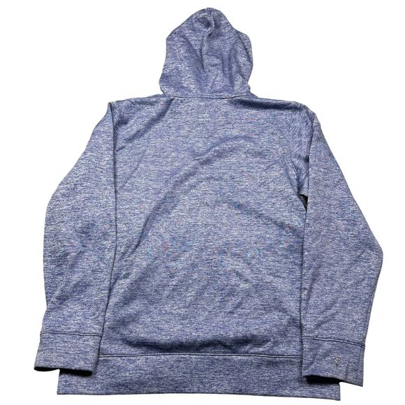 Hoodie Women's Large Under Armour Cold Gear Loose Fit Pink Lavender Pullover - Picture 6 of 7